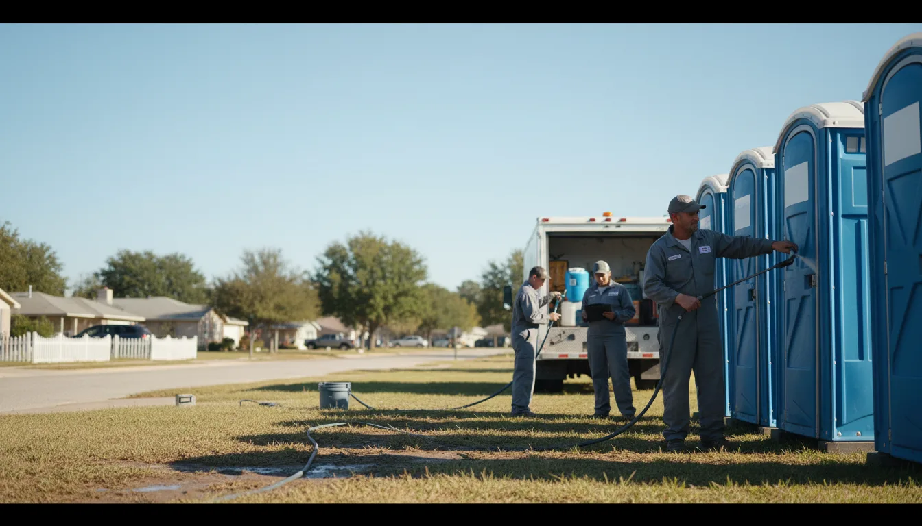 Long-Term Portable Toilet Rental in Hammondsville, OH near me